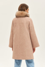 Демісезонне пальто Mila Nova ПВ-198 бежеве - Зображення 2