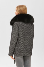 Зимнее пальто Mila Nova ПВ-215 черное — изображение 2