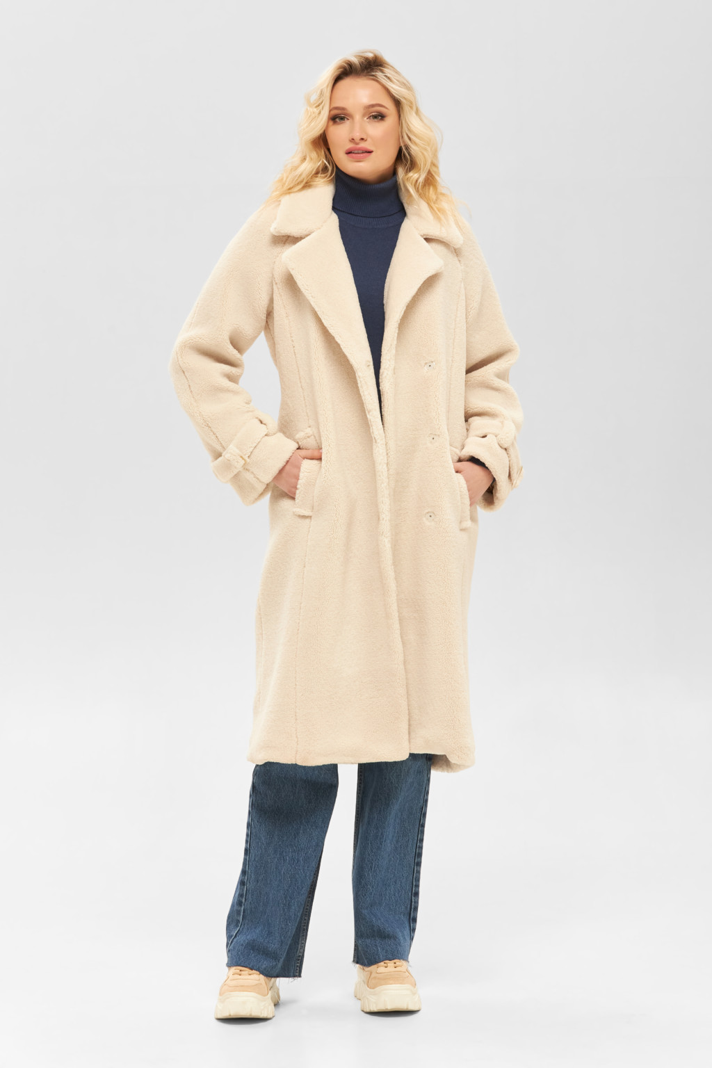 Зимнее пальто Mila Nova ПВ-94 белое — изображение 3