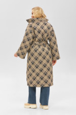 Зимний плащ Mila Nova ПВ-219 бежевый — изображение 4
