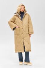 Зимний плащ Mila Nova ПВ-219 бежевый — изображение 2