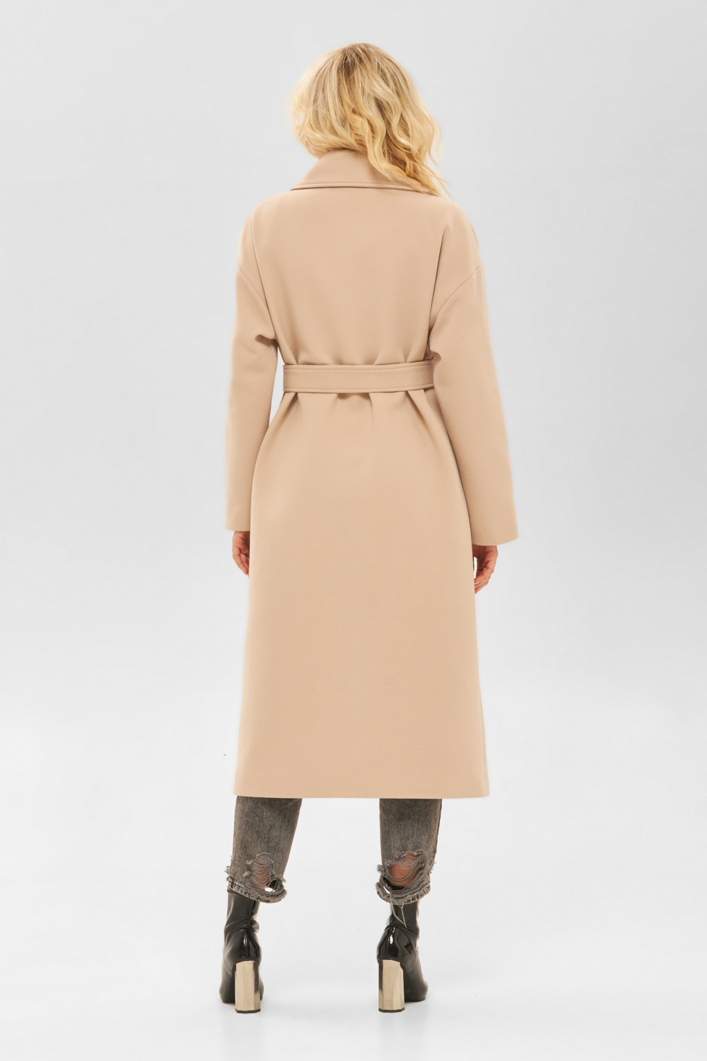 Демисезонное пальто Mila Nova ПВ-234 молоко — изображение 2
