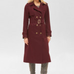 Демісезонний тренч Mila Nova Q-88 бордо