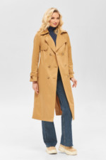 Демісезонний тренч Mila Nova Q-88 єх кемел - Зображення 3