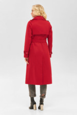 Демисезонный тренч Mila Nova Q-88 красный — изображение 2