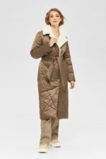 Зимнее пальто Mila Nova ПВ-249 шоколад