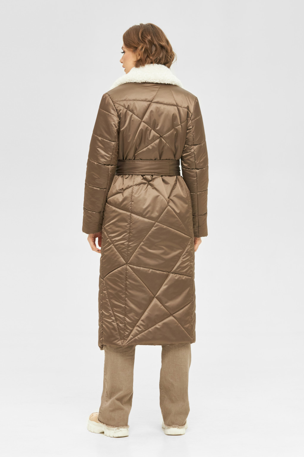 Зимнее пальто Mila Nova ПВ-249 шоколад — изображение 2