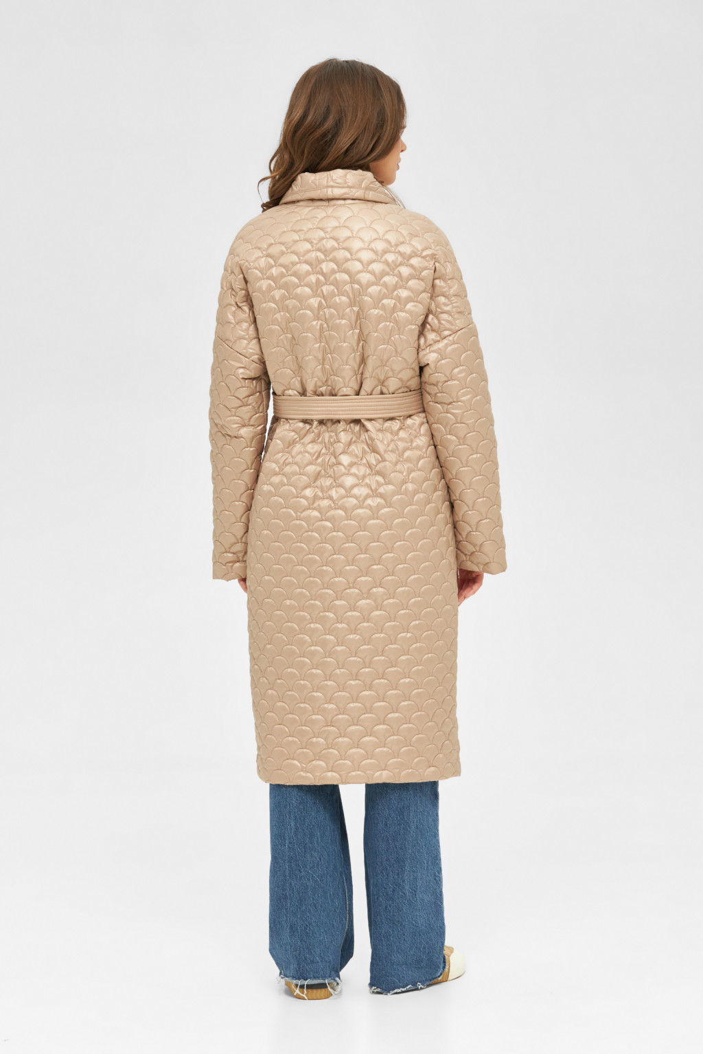 Демисезонный плащ Mila Nova ПВ-241 бежевый — изображение 2