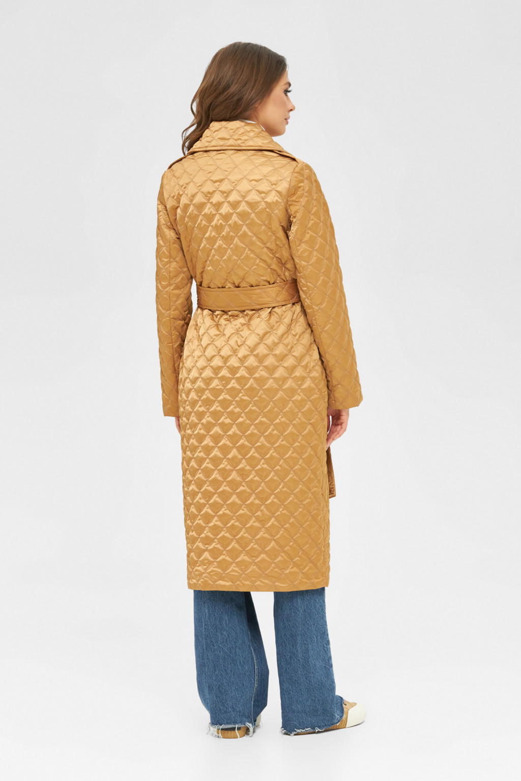 Демисезонный плащ Mila Nova ПВ-245 кемел — изображение 3