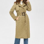 Демисезонный плащ Mila Nova ПВ-245 хаки