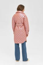 Демисезонный плащ Mila Nova ПВ-216 кор терракот — изображение 2