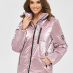 Демисезонная куртка Mila Nova К-165 розовый