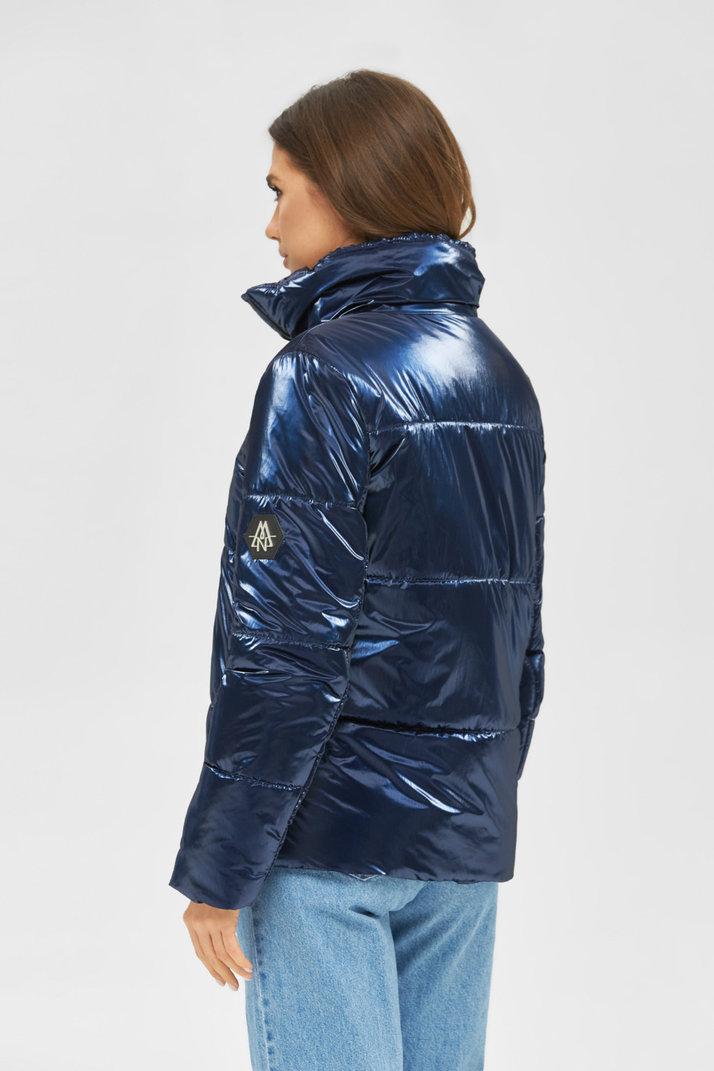 Демисезонная куртка Mila Nova К-165 синий — изображение 2
