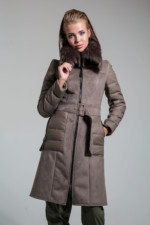 Зимняя дубленка Mila Nova Д-95 капучино — изображение 3