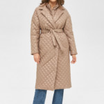 Демисезонный плащ Mila Nova ПВ-252 капучино