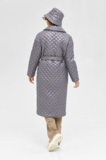 Демисезонный плащ Mila Nova ПВ-252 сирень — изображение 2