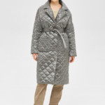 Демисезонный плащ Mila Nova ПВ-254 серый