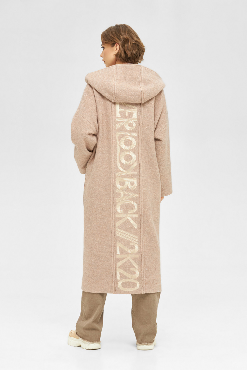 Демисезонное пальто Mila Nova ПВ-239 бежевый — изображение 2