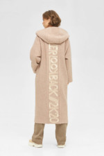 Демисезонное пальто Mila Nova ПВ-239 бежевый — изображение 2