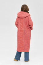 Демисезонное пальто Mila Nova ПВ-239 красный — изображение 2