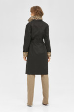 Демисезонный Плащ Mila Nova Q-90 черный — изображение 3