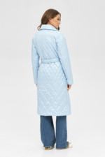 Демисезонный плащ Mila Nova ПВ-238 голубой — изображение 2