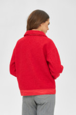 Демисезонная куртка Mila Nova К-166 красный — изображение 2