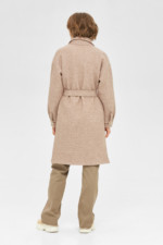 Демисезонное пальто Mila Nova ПВ-251 бежевый — изображение 2