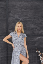 Летнее платье Mila Nova Ф-82 серое — изображение 2