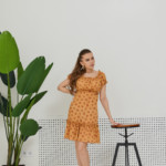 Літня сукня Mila Nova Ф-124 жовта