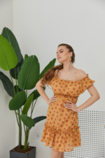 Літня сукня Mila Nova Ф-124 жовта - Зображення 2