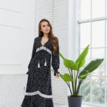 Летнее платье Mila Nova Ф-123 черное