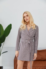 Летнее платье Mila Nova Ф-136 серое — изображение 2