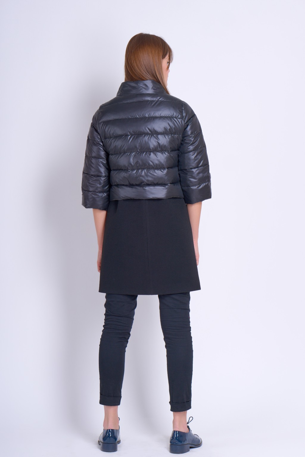 Демисезонная куртка Mila Nova К-4 черный — изображение 2