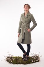 Демисезонное Пальто Mila Nova Тур-7 оливка