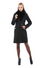 Зимняя дубленка Mila Nova Д-47ех черный — изображение 3