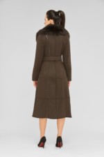 Зимова дублянка Mila Nova Д-69 шоколад - Зображення 2