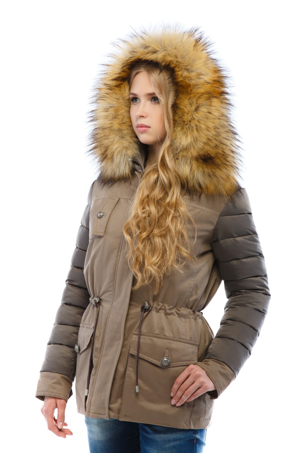 Зимняя парка Mila Nova П-13 капучино — изображение 2
