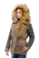 Зимняя парка Mila Nova П-13 капучино — изображение 2