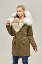 Зимняя парка Mila Nova П-16ех хаки — изображение 2