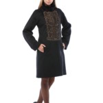 Демисезонное пальто Mila Nova ПД-34ех черный