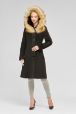 Зимняя дубленка Mila Nova Д-86 черная — изображение 2