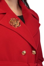 Демисезонное пальто Mila Nova ПВ-13 красный — изображение 2