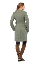 Демисезонное пальто Mila Nova ПВ-2 хаки — изображение 3