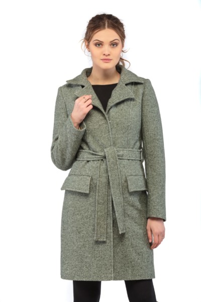 Демисезонное пальто Mila Nova ПВ-2 хаки
