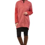 Демисезонное пальто Mila Nova ПВ-26 красный