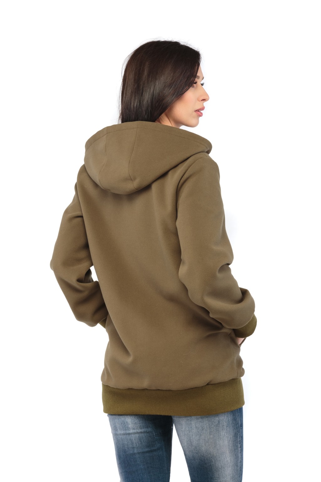 Демисезонная куртка Mila Nova КВ-16 хаки — изображение 2