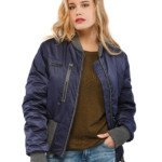 Демисезонная куртка Mila Nova КВ-13 синий