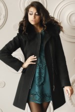 Демисезонное Пальто Mila Nova З-4 черный — изображение 2