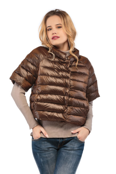 Демисезонная куртка Mila Nova КВ-2 шоколад